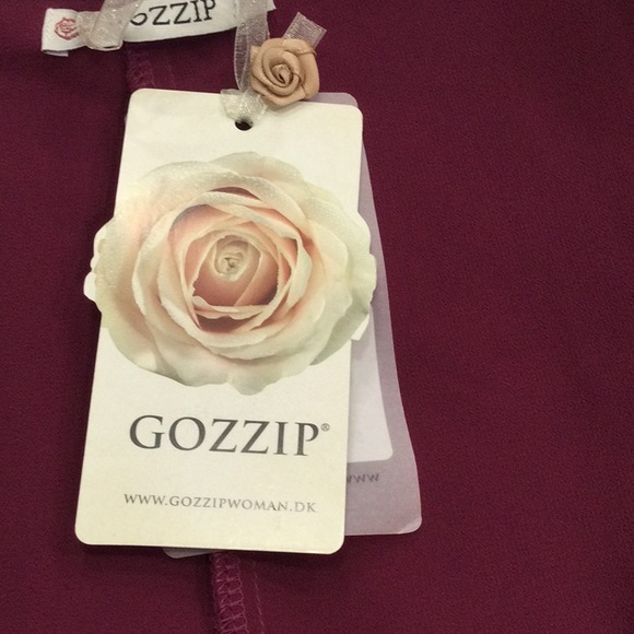 Gozzip Purple Long Sleeve Layered Oversized Cardigan Jacket Size L NWT - Picture 11 of 16